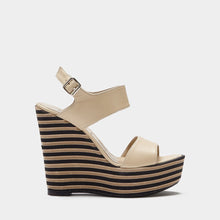 Keilabsatz Sandaletten Ilaria beige