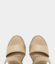 Keilabsatz Sandaletten Ilaria beige
