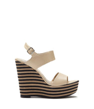 Keilabsatz Sandaletten Ilaria beige