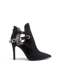 Riemchen Stiefelette Zehra schwarz