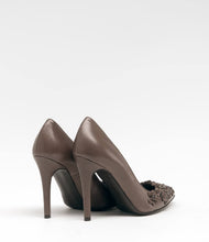 klassische pumps high heels taupe