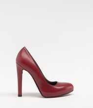klassische pumps high heels schick rot