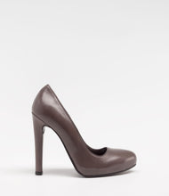 klassische pumps high heels schick taupe