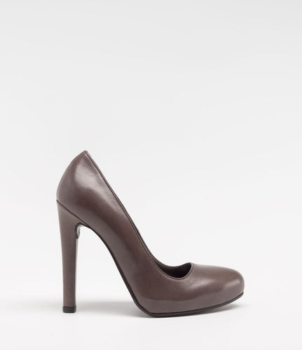 klassische pumps high heels schick taupe