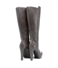 Langschaftstiefel Aurelia taupe