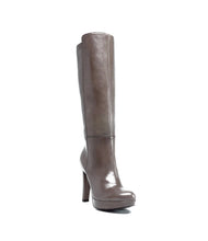 Langschaftstiefel Aurelia taupe