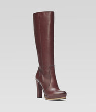 Bordeaux Langschaftstiefel Eva modern