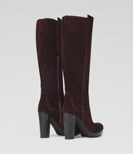 Bordeaux Langschaftstiefel Joana klassisch