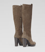 Brauner Langschaftstiefel Joana modern