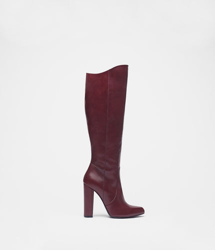 langschaftstiefel bordeaux side