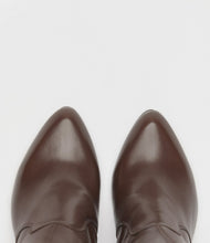 langschaftstiefel dunkelbraun top
