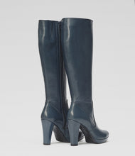 Langschaftstiefel Luisa blau