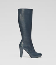 Langschaftstiefel Luisa blau