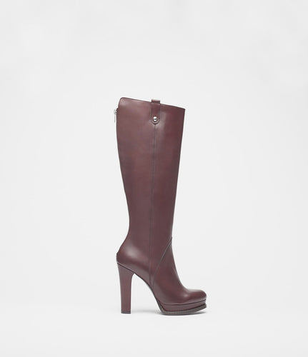 langschaftstiefel bordeaux side