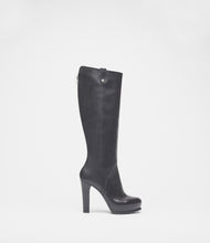 langschaftstiefel schwarz side