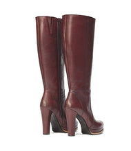 Langschaftstiefel Eva bordeaux