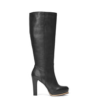 Langschaftstiefel Eva schwarz