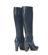 Langschaftstiefel Luisa blau