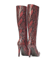 Langschaftstiefel Janine rot