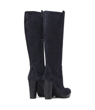 Langschaftstiefel Joana blau