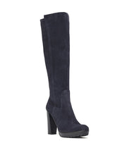 Langschaftstiefel Joana blau