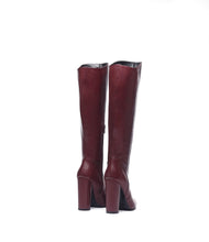 Langschaftstiefel Lola bordeaux