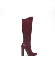 Langschaftstiefel Lola bordeaux