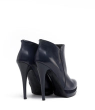 Stiefelette Diana blau