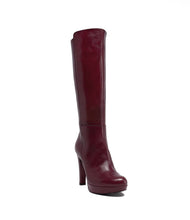 Langschaftstiefel Aurelia bordeaux