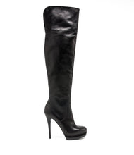 Overkneestiefel Delilah schwarz