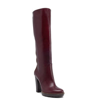 High Heel Langschaftstiefel Tayra bordeaux