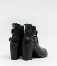 leder stiefel echt street gruen