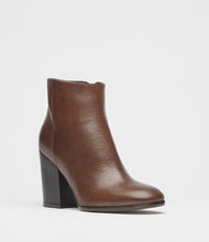 leder stiefeletten braun front
