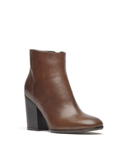 Leder Stiefeletten Sole braun