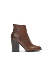 Leder Stiefeletten Sole braun