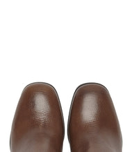 Leder Stiefeletten Sole braun