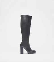 Lederstiefel Ina schwarz