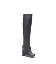 Lederstiefel Ina schwarz