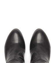 Lederstiefel Ina schwarz