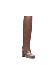 Lederstiefel Ina braun