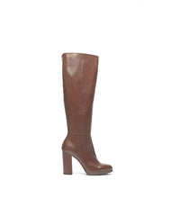 Lederstiefel Ina braun