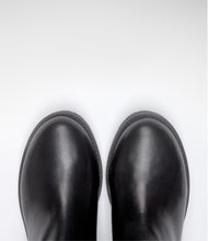lederstiefelette schön fashion style schwarz