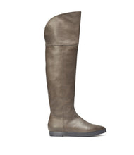 Overkneestiefel Lou taupe