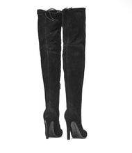 Overkneestiefel Nina schwarz