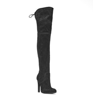 Overkneestiefel Nina schwarz