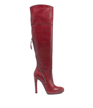 Overknee Stiefel Vivian rot