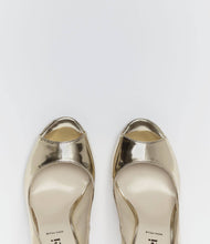 peeptoes pumps stiletto elegant gold