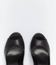 peeptoes pumps stiletto elegant schwarz