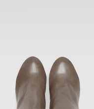 Taupe Plateau Stiefelette Aby hübsch