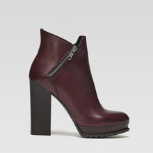 Plateau Stiefelette Emma bordeaux